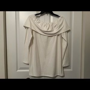 Off the shoulder Loft sweater